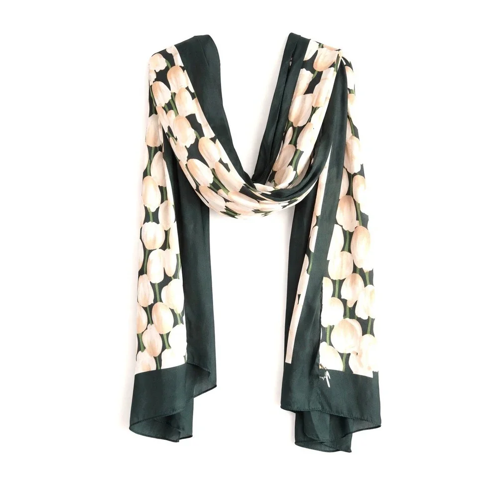 Robin Ruth Keukenhof Tulip Scarf 2014 Retired Print 17